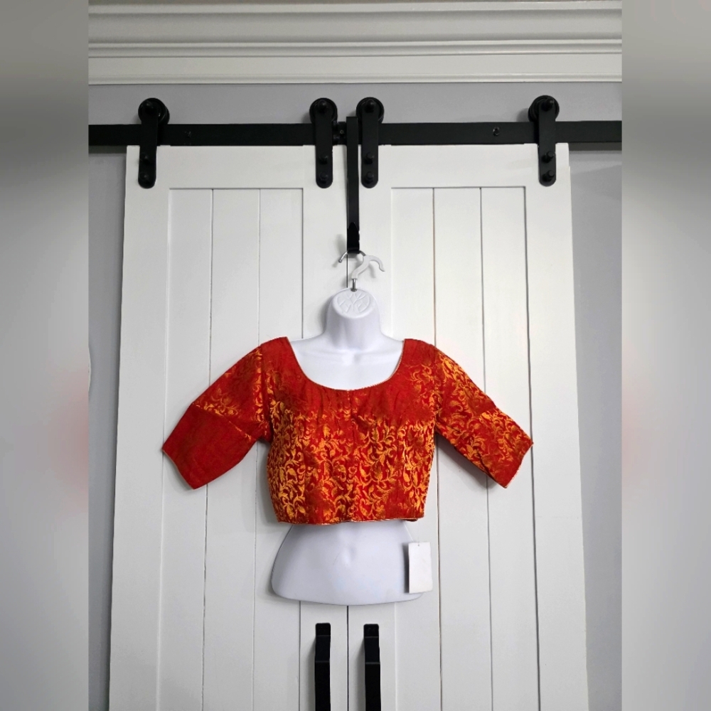 Chandrakala Banarasi Blouse For Women Sarees. NEW!